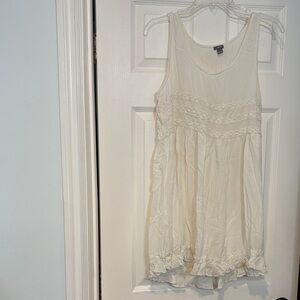 Aerie Cream Textured Chamisole